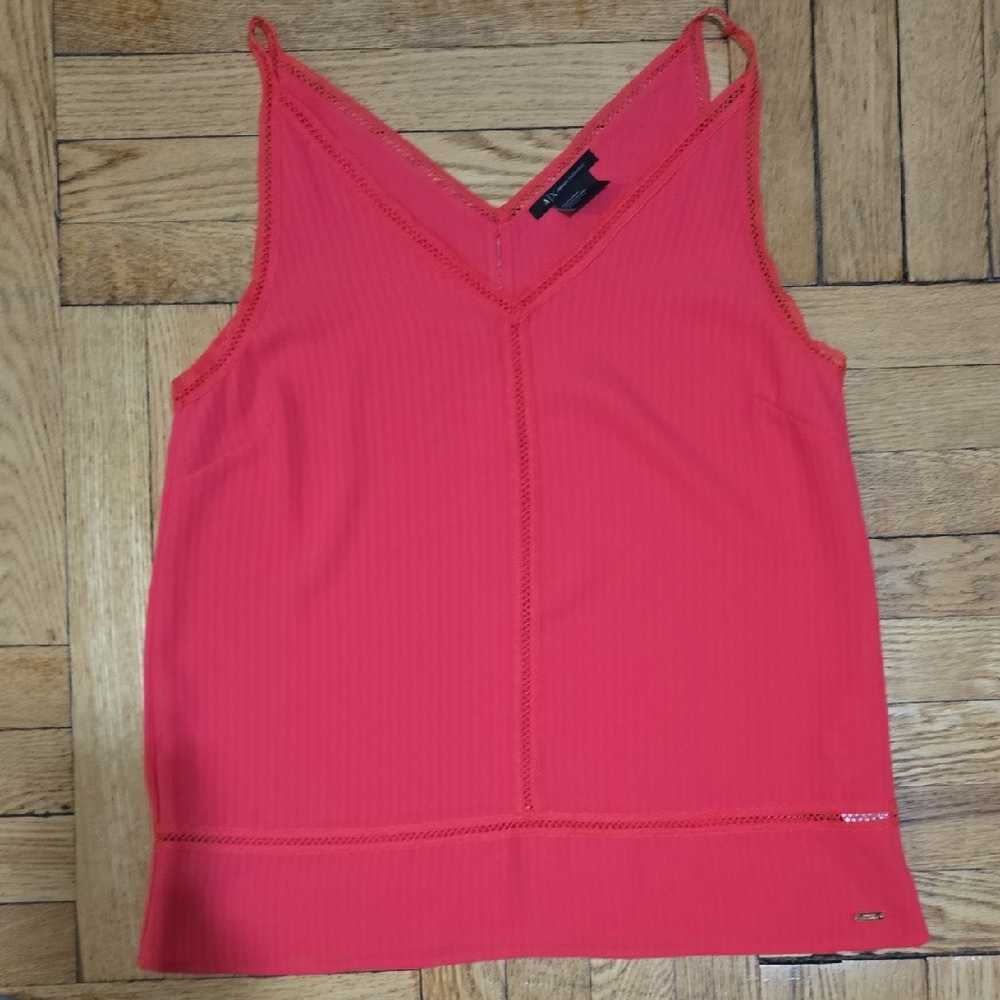 Armani Exchange Coral Camisole Top